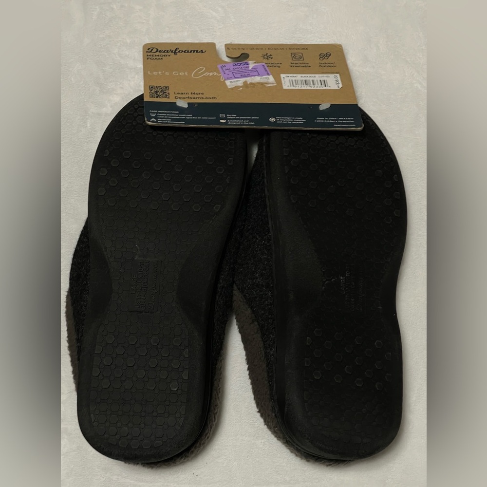 Dearfoams slippers new - Picture 2 of 2